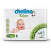 Chelino Nature Pannolino per bambini taglia 4 (9-15 kg), 204 pannolini