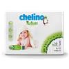 Chelino Nature Pannolino per bambini taglia 3 (4-10 kg), 216 pannolini