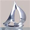 Casablanca modernes Design Oggetto Di Metallo Di Alluminio Ship Scultura Barca