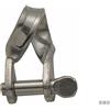 Grillo torto d5mm l22mm inox