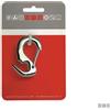 Moschettone open end card l52mm inox