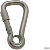 Moschettone w-lock eye d6mm inox