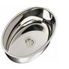 Lavello ovale 360x240 inox
