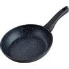 Fackelmann [Esclusiva Amazon]- Fackelmann padella Marble 20 cm, Padella Antiaderente in Alluminio riciclato al 90% con Manico Ergonomico in Plastica, piccola Padella ad Induzione per Cucinare e Friggere