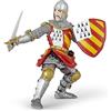 Papo - Statuina del cavaliere al torneo dai 3 anni - Medioevo - Giocattolo da collezione - Adatto a ragazzi e ragazze - Scoperta del mondo medievale