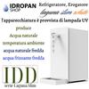 Refrigeratore Idropan Zeta 1 sotto banco 3 vie acqua fredda e ambiente 60  l/h banco ghiaccio prezzo