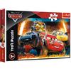 Trefl 100 Elementi, Corsa Estrema, per Bambini dai 5 Anni Puzzle, Colore, Extremes Rennen Disney Cars, 16358