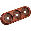 Fontini - Cornice in legno miele 3elemento Garby Ref. 6583020003