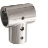Giunto t aperto 90 d22mm inox