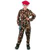 Ciao Fiori Paolo- Militare Costume Bambino, Multicolore, M (5-7 anni), 61142.M