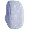 Tubolare Mini Dots Azzurro e Latte