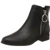 ONLY Onlbobby-22 Pu Zip Boots Moda Stivali, Nero, 37 EU