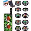 APEXEL 11 in 1 Kit lenti per smartphone,15X macro obiettivo cellulare +198° lente fish eye per cellulare+0.63 lente grandangolo+teleobiettivo per smartphone