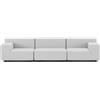 KARTELL divano a 3 posti PLASTICS DUO TECH FABRIC 264 cm - 6093+6095+6097-PB