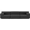 KARTELL divano a 3 posti PLASTICS DUO TECH FABRIC 264 cm - 6093+6095+6097-PN