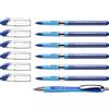 Schneider 151277 XB - Astuccio con 6 penne Slider e 1 Rave, confezione risparmio, colore: Blu