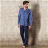 LINCLALOR PIGIAMA MANICA LUNGA APERTO IN CALDO COTONE YOU365 92829