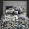 ROBERTO CAVALLI TRAPUNTA MATRIMONIALE IN RASO FLOWERS TIGRESSE ROBERTO CAVALLI