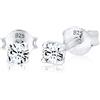 Elli Orecchini a Lobo Donna in Argento 925