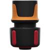 Fiskars Connettore Tubo, Inserti SoftGrip, Misura Universale, Ø 1,9 cm (3/4''), 40 g, Nero/Arancione/Rosso, 1027074
