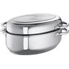 Schulte-Ufer 6789-34 Rostiera Multifunzione, 34 cm, 7 l, induzione