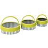 Ibili Stampini Set 3 Pezzi A Coste 5 + 6 + 7 cm