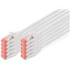 Digitus Cavo FTP Cat 6 S/Alimentazione di Rete, LSZH, Rame, AWG 27/7 Bianco Bianco 2 m