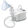 Omron X101 Easy Aerosol Bambini e Adulti a Compressore - Kit Apparecchio Aerosol Facile da Usare, Trattamento di Patologie Respiratorie Come Tosse, Raffreddore, Asma e Bronchite