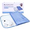 Mobiclinic®, Cuscino termoforo elettrico, Basso consumo, 6 livelli di calore, Marchio europeo, Spegnimento automatico, Per la schiena, Lombare e cervicale, 40x30, Lavabile