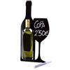 Koala 6220 NN01 supporto pieghevole bottiglia bar-1 pezzo, nero