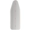 Laurastar Copriasse Universalcover Grigio Chiaro, Copriasse da Stiro Universale, 131cm x 55cm, 100% Cotone, Linee di Piegatura Integrate, Clip di Bloccaggio, Facile da Posizionare