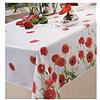 CALITEX Tovaglia in tela cerata 140 x 200 cm Red Poppy