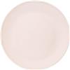 Canvas Home Ltd C92-DP-WH - Piatto piano in tela, motivo: Salamanca, confezione da 4 pezzi, colore: Bianco