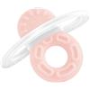 MAM Bite & Relax Fase 1 Mini Dentaruolo, Massaggia gengive neonati 2+ mesi, Con sterilizzatore portatile per microonde, Regalo neonato con 4 sagomature,Rosa