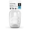 Suavinex 307386, Confezione di 2 Tettarelle Simmetriche in Silicone SX Pro, Flusso Lento per Neonati, con Sistema Anti-Colica