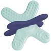 MAM Bite & Relax Fase 2 Mini Dentaruolo, Massaggia gengive neonati 4+ mesi, Con sterilizzatore portatile per microonde, Regalo neonato con 4 sagomature per stimolare molari e capacità motorie, Azzurro