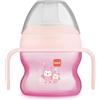 MAM Tazza Starter Cup con Manici Antiscivolo e Beccuccio, 4+ Mesi, 150 ml, Rosa