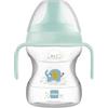 MAM Tazza Learn To Drink Cup con Manici Removibili e Beccuccio, 6+ Mesi, 190 ml, Azzurro Chiaro