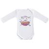 Eiffel Textile Eiffel Baby Germany - Body a maniche lunghe, 12 mesi, colore: malva/Arancione