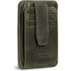 Otto Angelino RFID Blocking Minimalist Men's Wallet - Slim, Italian Leather Credit Card Holder and Zippered Coin Slot