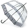 Fulton Woodworking Tools Fulton Birdcage 2 Luxe Photo Rose Print Ombrello, Nero, 88 centimeters, Birdcage 2 Luxe