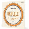 D'Addario Corde per Ukulele Titanium Baritono EJ87B, Set 4 Corde