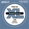 D'Addario Corda singola D'Addario PSB125 ProSteels per basso, Long Scale, .125