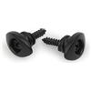 D'Addario Planet Waves D'Addario PWEEP102 Bottoni per Tracolla Ellittici, Nero