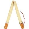 CASCHA Ukulele Tracolla, Tracolla da trasporto regolabile fino a 139cm, Cotone, Beige