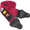 TIGER STP4-PK Tracolla per chitarra con supporti per plettro - Rosa
