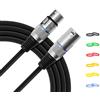TIGER Mic4-03 - Cavo Con Connettore Xlr Su Xlr In Argento, 3 M