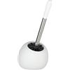 Wenko, scopino per WC, in ceramica, 15 x 34,5 x 14,5 cm, ceramica, bianco, 17 x 34,5 x 14,5 cm, Blanc