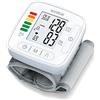 Sanitas SBC 22 Misuratore di Pressione da Polso - Misurazione Automatica della Pressione Sanguigna e del polso, funzione di avviso aritmie cardiache, Display LCD XL, 2x60 pozioni di memoria