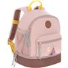 LÄSSIG Zaino per bambini con fascia toracica Zaino asilo 27 cm, 6,5 litri, 3 anni/Mini Backpack Adventure Tipi